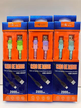 CABO ( 3.4A ) PARA IPHONE ( I6 ), ( 2M ). ( INOVA )