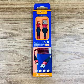CABO ( 3.4A ) PARA IPHONE ( I6 ), ( 1M ). ( INOVA )