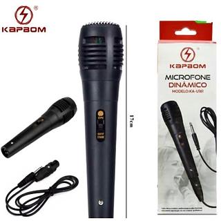 MICROFONE COM FIO KAPBOM