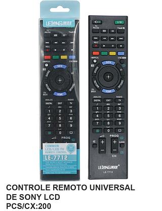CONTROLE REMOTO UNIVERSAL PARA TV SONY - LCD