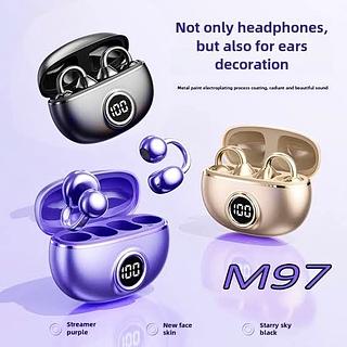 FONE DE OUVIDO SEM FIO MODELO DE BRINCO ( M97 ).