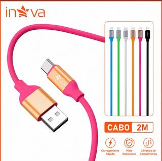 CABO COLORIDO PARA ANTROID(TC) 2M(INOVA)