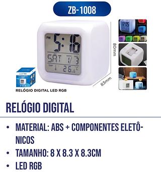 RELÓGIO DIGITAL(LUATEK)