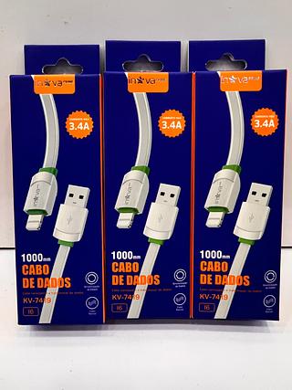 CABO ( 3.4A ) PARA IPHONE ( I6 ), ( 1M ). ( INOVA )