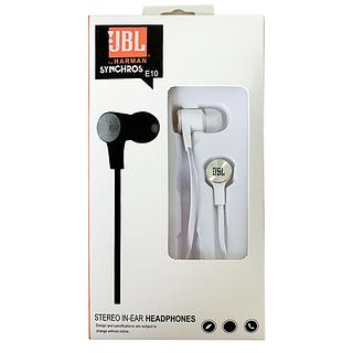 FONE DE OUVIDO COM FIO, COM BARRACHINHA ( P2 ) ( E10 ). ( JBL )