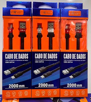 CABO ( 3.4A ) PARA ANDROID ( V8 ), ( 2M ). ( INOVA )