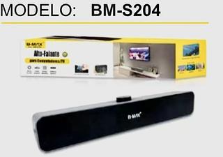 CAIXA DE SOM ALTO-FALANTE ( 6W ), ( P2, USB ) PARA ( TV, COMPUTADOR ( PC ), NOTEBOOK ). ( B-MAX )