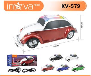 CAIXA DE SOM ( 5W ) MODELO CARRO ( TAXI FUSKA ). ( INOVA )