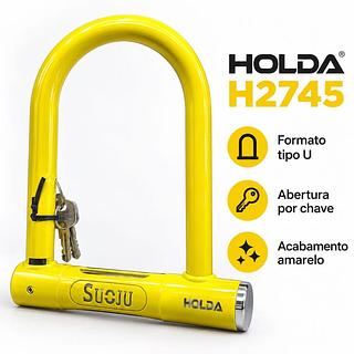 Cadeado antifurto em formato de U 187*179mm(HOLDA)