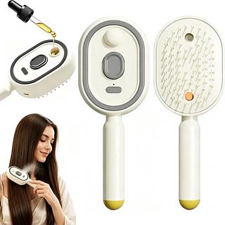Pente De Cabelo Elétrico A Vapor USB-C Spray De Carregamento Alisamento Estilo Anti Frizz