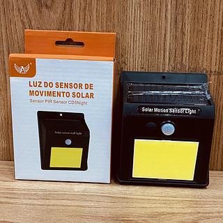 LUMINÁRIA PARA COLOCAR DA PAREDE COM PAINEL SOLAR ☀️ E SENSOR DE MOVIMENTO. ( ALTOMEX )