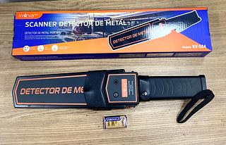 SCANNER DETECTOR DE METAL PORTÁTIL. ( INOVA )