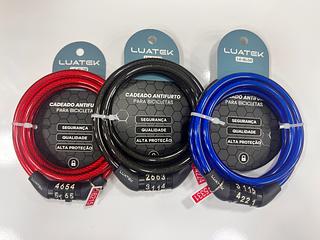 Cadeado Com Senha Cabo De Aco Para Bike e Moto