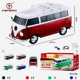 CAIXA DE SOM ( 5W ) MODELO CARRO ( KOMBI ). ( KAPBOM )