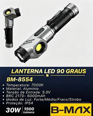 LANTERNA LED 90 GRAUS (B-MAX)