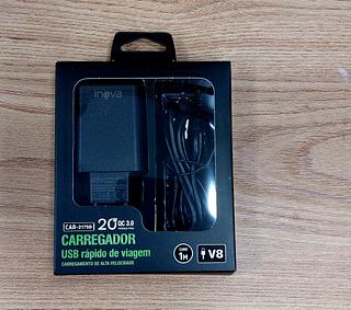 CARREGADOR PARA ANDROID ( V8 ) 20W