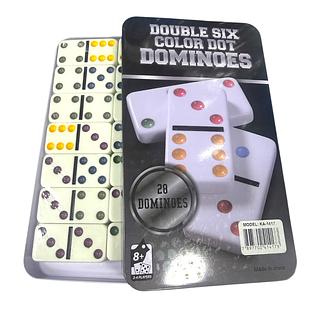 JOGO DE DOMINÓ COM 28 PEÇAS, ( GROSSO ). ( LUA TEK )