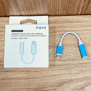 ADAPTADOR DE FONE DE OUVIDO ( P2 ) PARA IPHONE ( I6 ), P2 | IP. ( INOVA )
