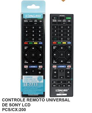 CONTROLE REMOTO UNIVERSAL PARA SONY LCD