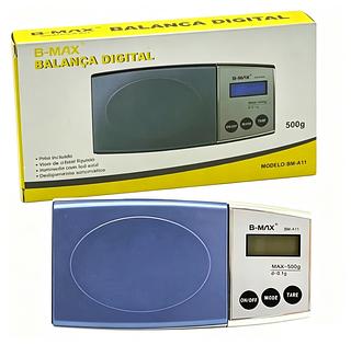 BALANÇA DIGITAL DE PRECISÃO DE BOLSO, 500G. ( B-MAX )