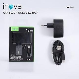 CARREGADOR TURBO ( 18W ) PARA ANDROID ( TC ). ( INOVA )