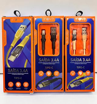 CABO ( 3.4A ) PARA ANDROID ( TPC ), ( 1M ). ( INOVA )