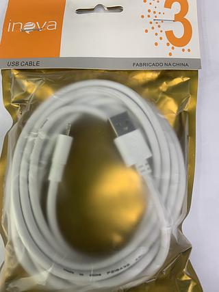 3-CABO PARA IPHONE ( I6 ) 3M-INOVA