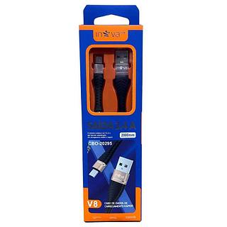 CABO ( 3.4A ) PARA ANDROID ( V8 ), ( 1M ). ( INOVA )