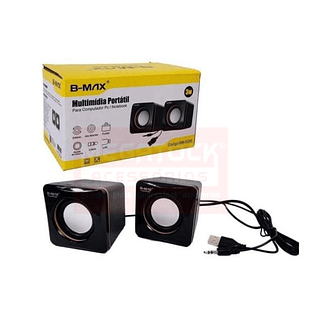 CAIXA DE SOM PARACOMPUTADOR ( PC ). ( B-MAX )