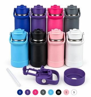 GARRAFA TERMICA 350ML + BASE