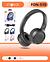 FONE DE OUVIDO SEM FIO, HEADSET, ( BT, RÁDIO FM, TF CARD, AUX ). ( INOVA )