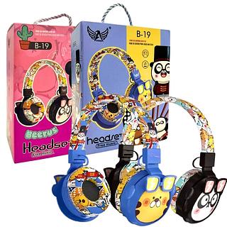 FONE DE OUVIDO SEM FIO ( BT ), INFANTIL BEERUS. ( ALTOMEX )