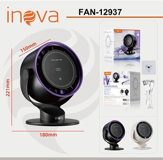 VENTILADOR PORTÁTIL COM VISOR DIGITAL ( 6.5W ). ( INOVA )