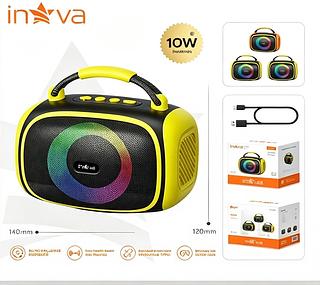Caixa de Som Sem Fio RGB Portatil Bluetooth 10W /1200mAh Conexão TWS (INOVA)
