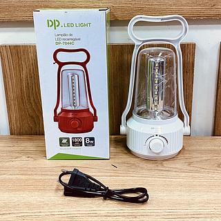 LAMPIÃO CAMPING, COM LANTERNA RECARREGÁVEL. ( DP )