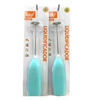 Mini Mixer Elétrico Inox Misturador Batedor para Claras de ovos Smake Bebidas