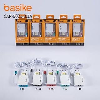 CARREGADOR ( 3.1A ) PARA ANDROID ( V8 ). ( BASIKE )