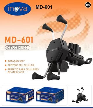 SUPORTE DE CELULAR COM CARREGADOR PARA MOTO