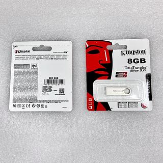 PEN DRIVE DE METAL ( 8GB ), [ USB 3.0 ], ORIGINAL. ( KINGSTON )