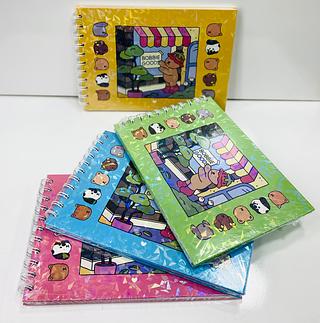 LIVRO PARA COLORIR ( BOBBIE GOODS ), CAPA DURA ( 40 FOLHAS ).