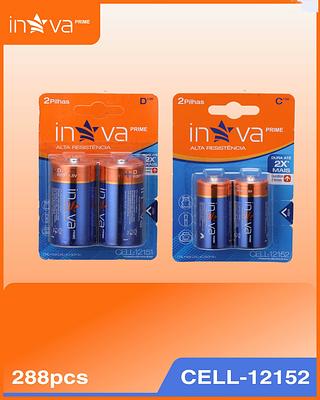 PILHA COMUM PARA LANTERNAS ( C ), 1.5V. ( INOVA )