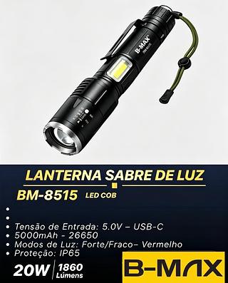 LANTERNA RECARREGÁVEIS (B-MAX)