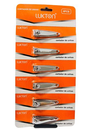 Kit 6 Pçs Cortador De Unha Medio
