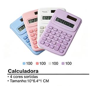 MINI CALCULADORA COLORIDA. ( Kapbom)