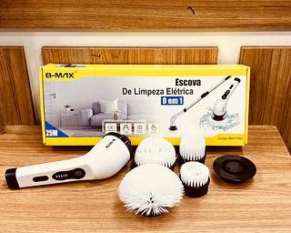 ESCOVA DE LIMPEZA ELÉTRICA, ( 9 EM 1 ). ( B-MAX )
