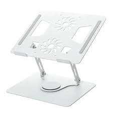 SUPORTE DE METAL ROTATIVO, COM GIRO ( 360° ) PARA NOTEBOOK E TABLET. ( B-MAX )