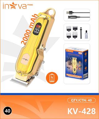 MÁQUINA PROFISSIONAL PARA CABELO DE METAL