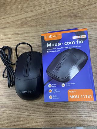 MOUSE COM FIO - INOVA