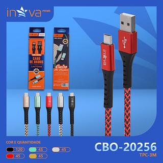 CABO ( 3.4A ) PARA ANDROID ( TPC ), ( 3M ). ( INOVA )