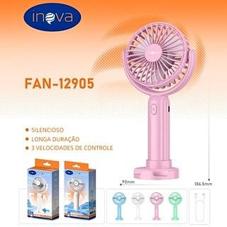 MINI VENTILADOR PORTÁTIL RECARREGÁVEL. ( INOVA )